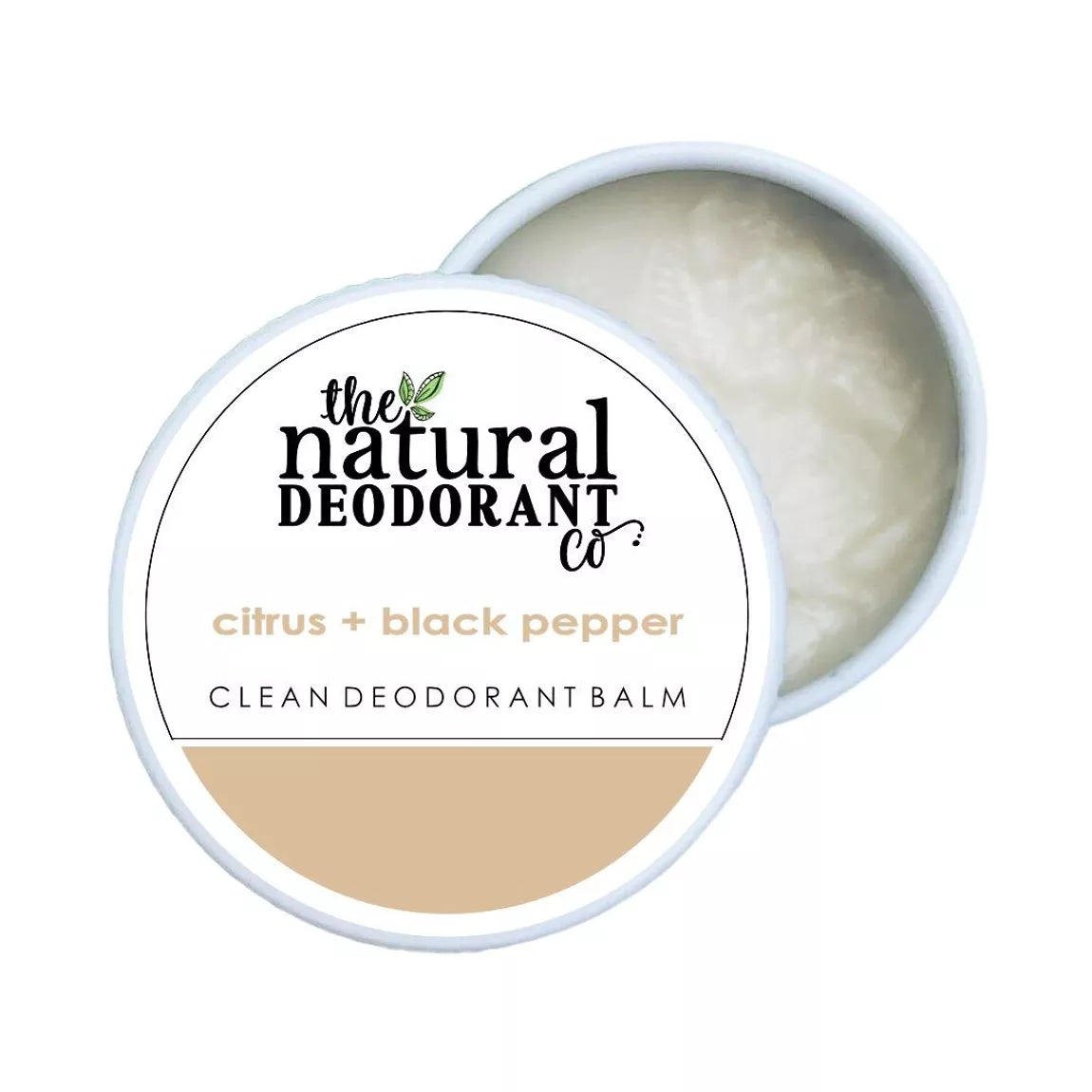 Kremni deodorant Citrus & Črni poper MINI (10g)