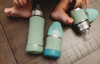 Kiki silikonska pokrovček (2 kosa) - Mint & Moss | Pura Stainless