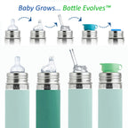 Termo steklenička z ustnikom Kiki (Sippy) 260 ml – Mint | Pura Stainless