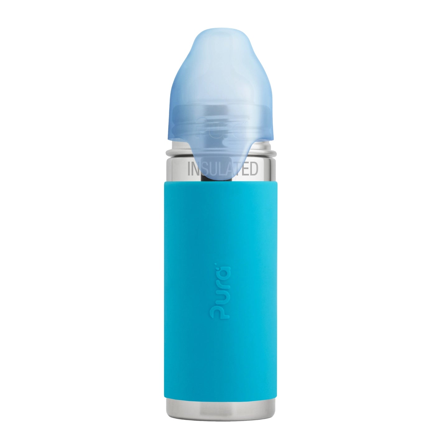 Termo otroška steklenička Kiki 260 ml – Aqua | Pura Stainless