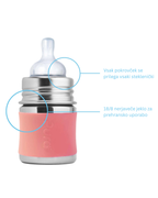 Otroška steklenička Kiki 150 ml – Rose | Pura Stainless