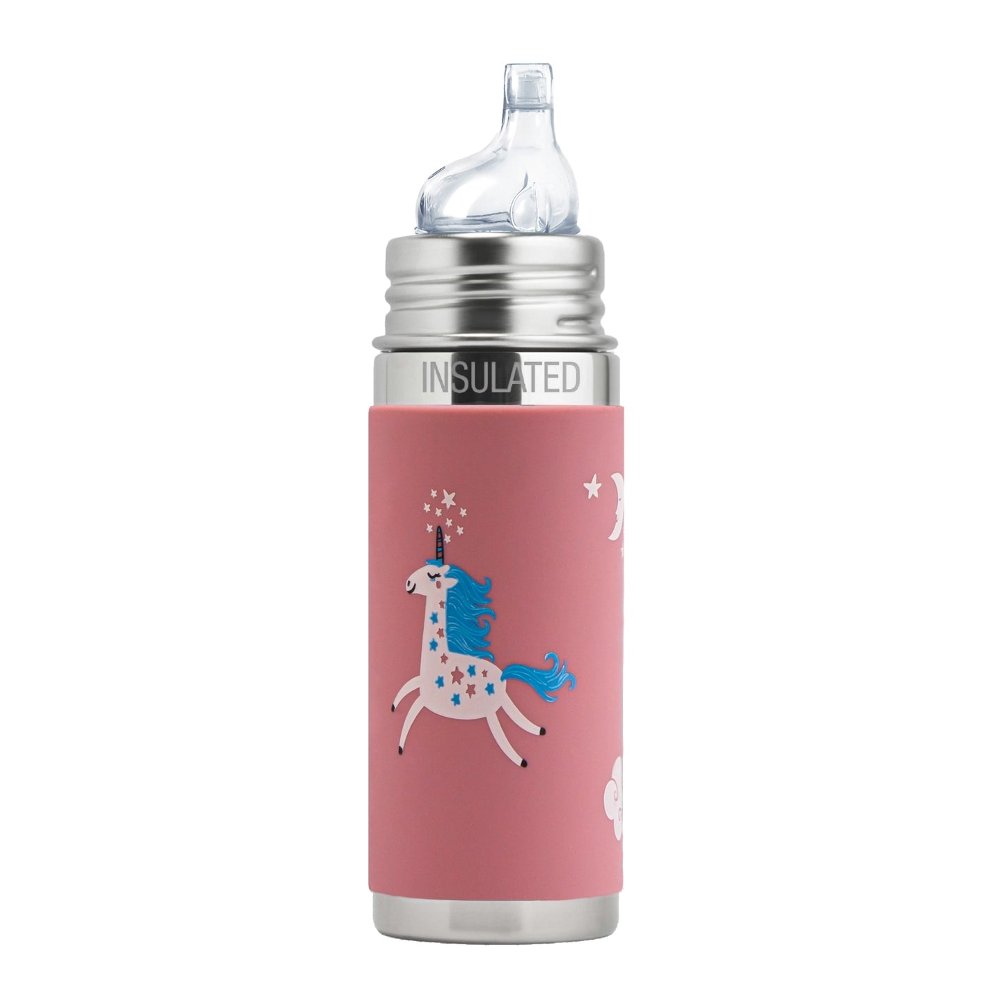 Termo steklenička z ustnikom Kiki (Sippy) 260 ml – Unicorn | Pura Stainless
