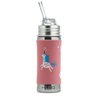 Kiddo Free-Flow – Silikonska slamica s prostim pretokom | Pura Stainless