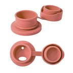 Pura Big Mouth® silikonski športni pokrovček - Rose | Pura Stainless