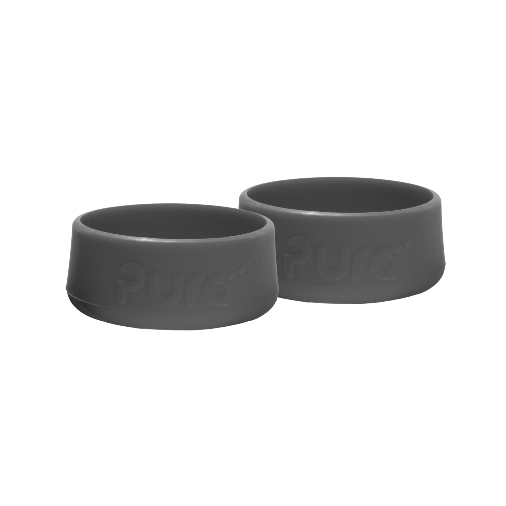 Silikonski zaščitni spodnji pokrov (2 kosa) – Siva | Pura Stainless
