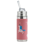Termo steklenička s slamico Kiki (Straw) 260 ml – Unicorn | Pura Stainless