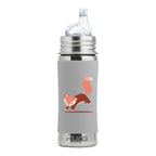 Steklenička z ustnikom Kiki (Sippy) 325 ml – Fox | Pura Stainless