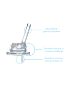 Kiddo Free-Flow – Silikonska slamica s prostim pretokom | Pura Stainless