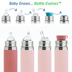 Termo otroška steklenička Kiki 260 ml – Rose | Pura Stainless