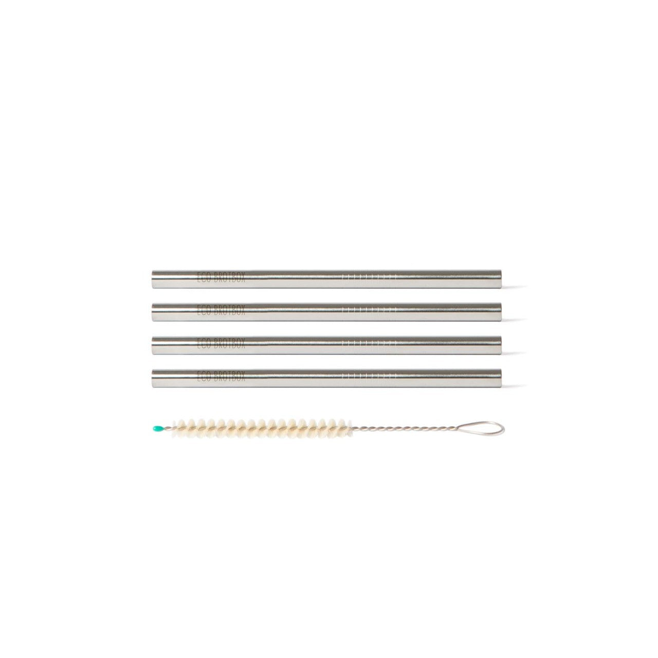 Set kratkih slamic (nerjaveče jeklo)