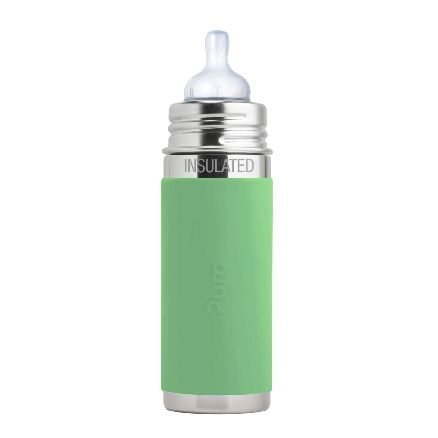 Termo otroška steklenička Kiki 260 ml – Moss | Pura Stainless