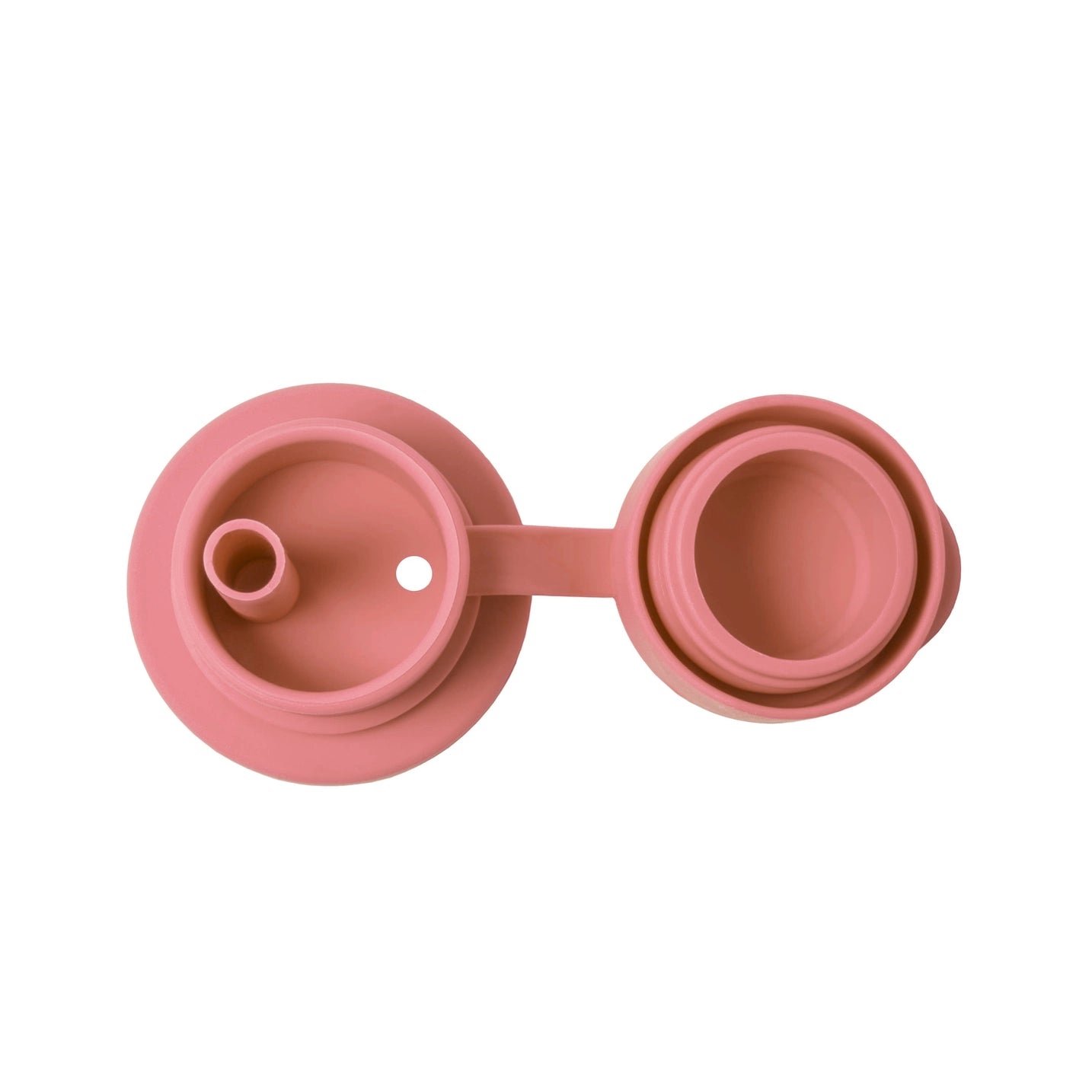 Pura Big Mouth® silikonska športna slamica - Rose | Pura Stainless